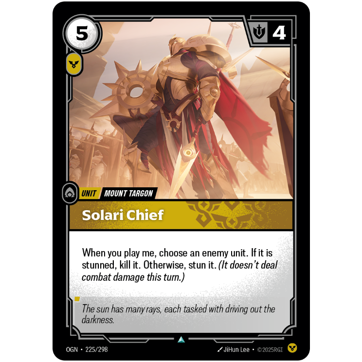 Solari Chief - Riftbound Origins #225