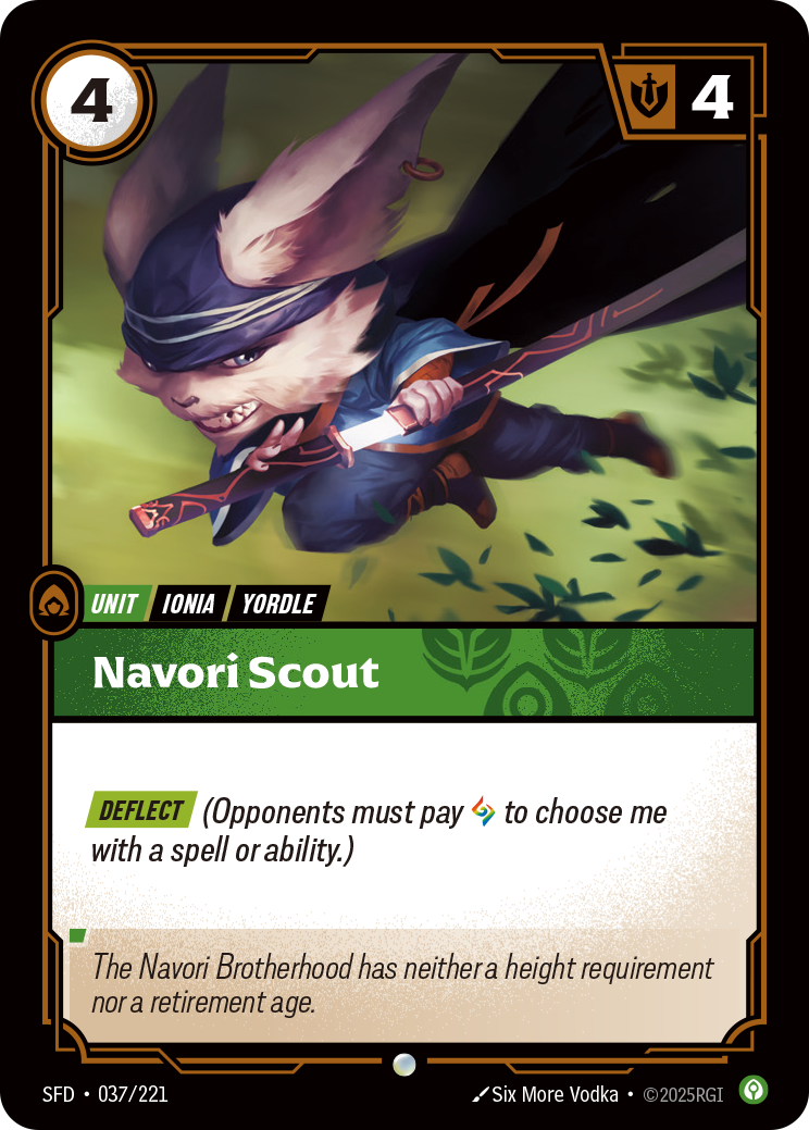 Navori Scout - Riftbound Spiritforged #37