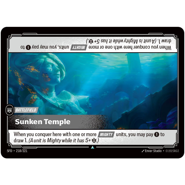 Sunken Temple - Riftbound Spiritforged #218