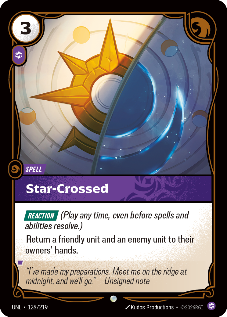 Riftbound TCG - Star-Crossed | Unleashed 128/219