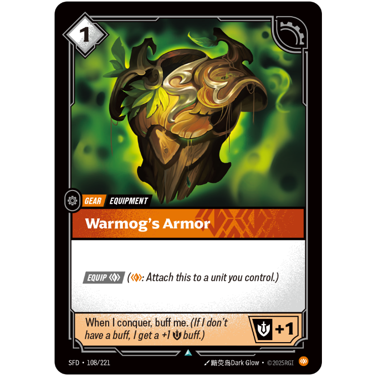 Warmog's Armor - Riftbound Spiritforged #108