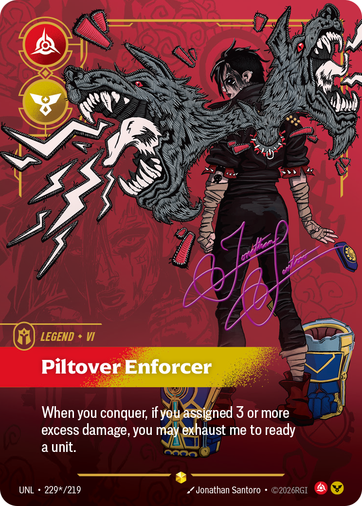 Riftbound TCG - Piltover Enforcer | Unleashed 229s/219