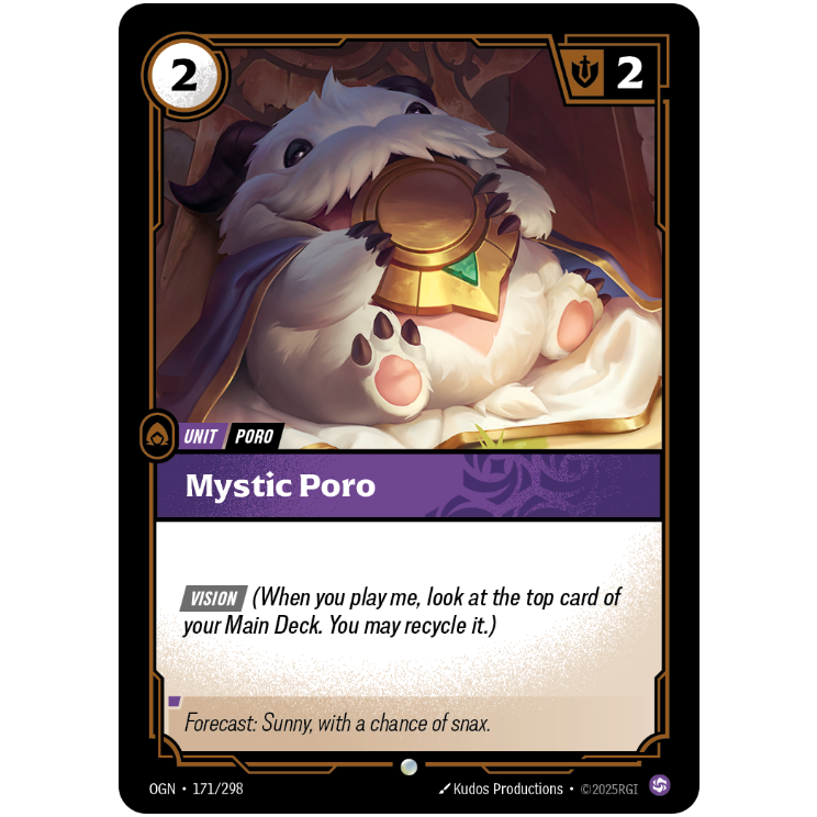 Mystic Poro - Riftbound Origins #171