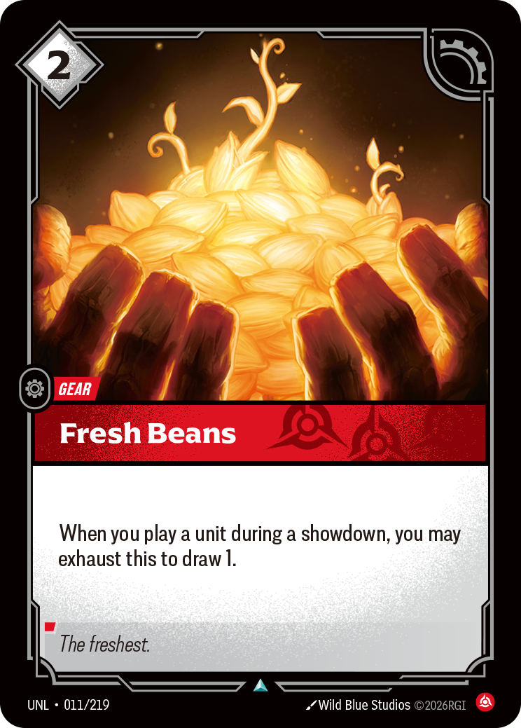 Riftbound TCG - Fresh Beans | Unleashed 011/219