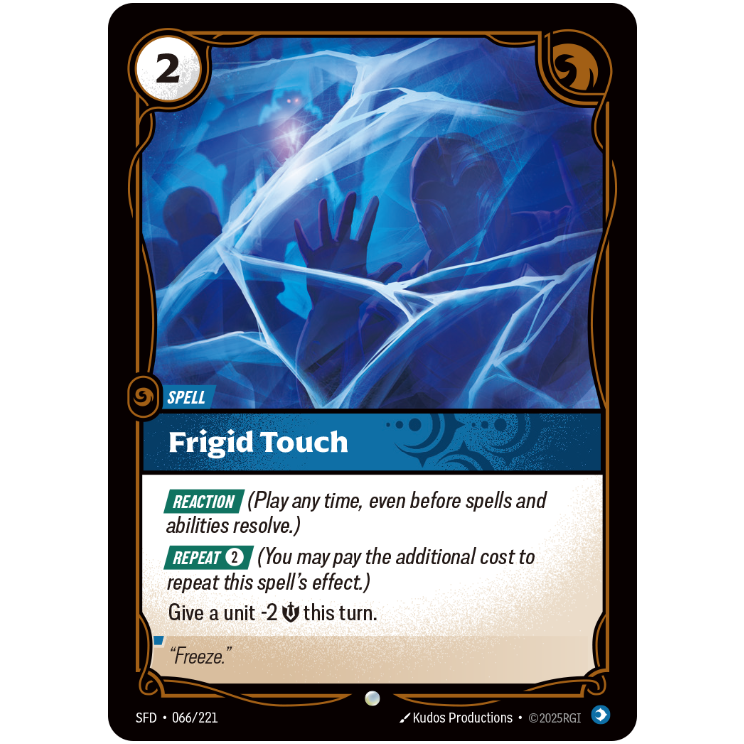 Frigid Touch - Riftbound Spiritforged #66