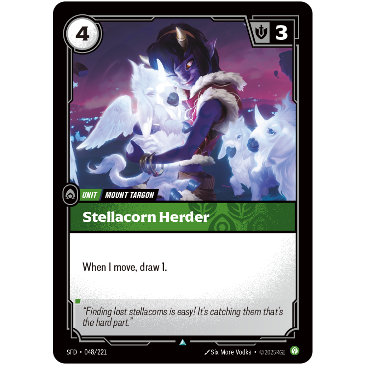 Stellacorn Herder - Riftbound Spiritforged #48