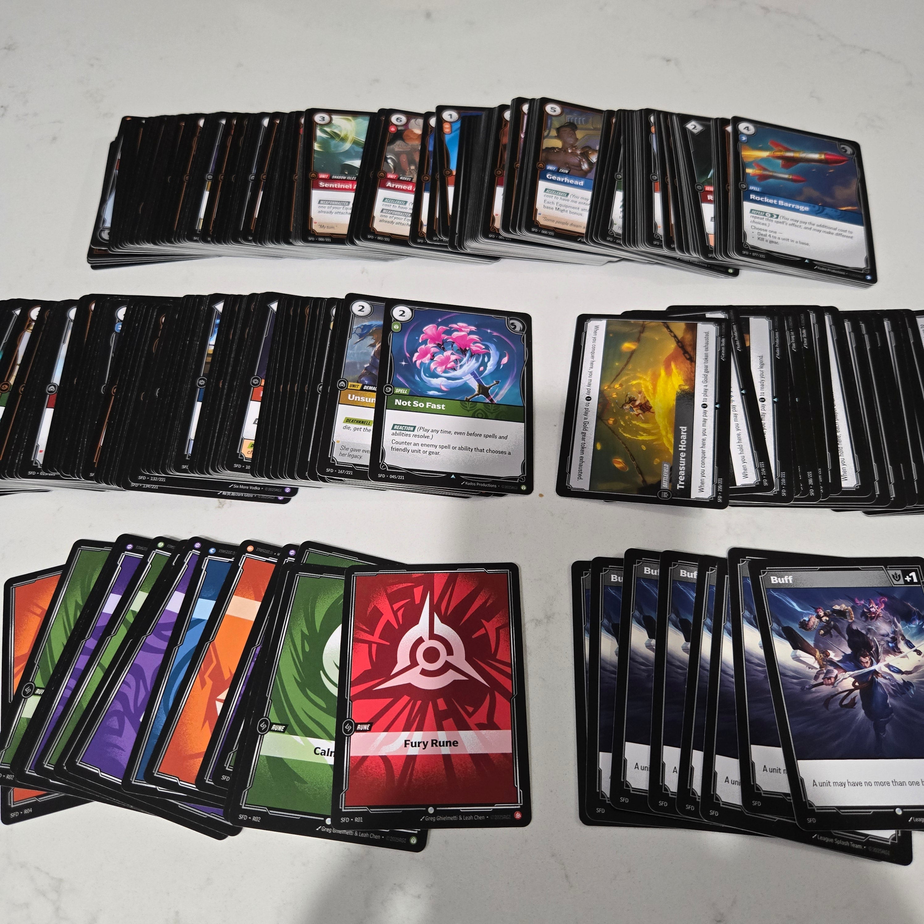 Riftbound TCG Bulk Cards Lot – 220+ Non-Foils | Spiritforged | Great for New Players