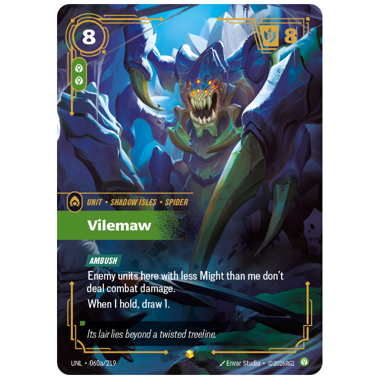 Riftbound TCG - Vilemaw | Unleashed 060a/219