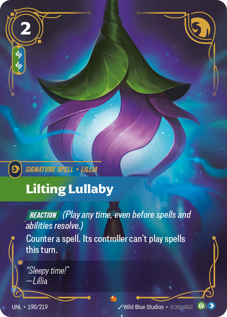 Riftbound TCG - Lilting Lullaby | Unleashed 190/219