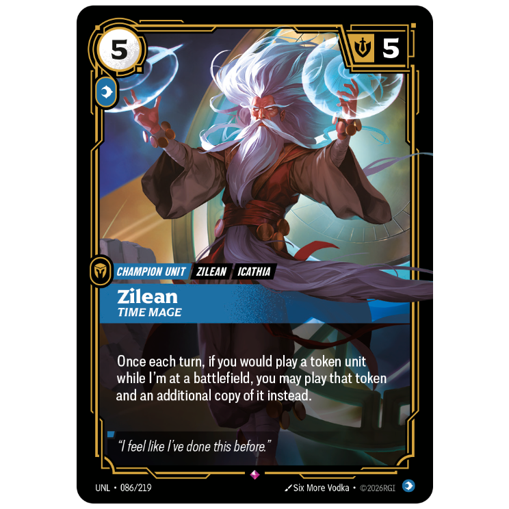 Riftbound TCG - Zilean, Time Mage | Unleashed 086/219