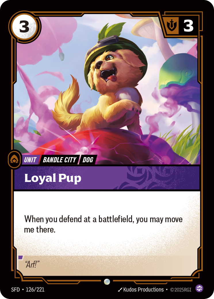 Loyal Pup - Riftbound Spiritforged #126
