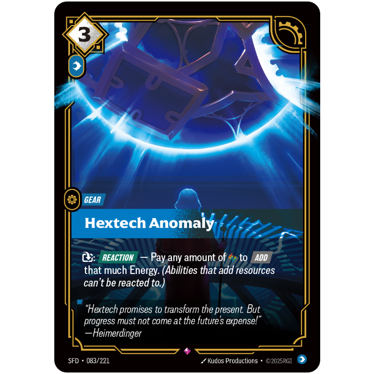Hextech Anomaly - Riftbound Spiritforged #83