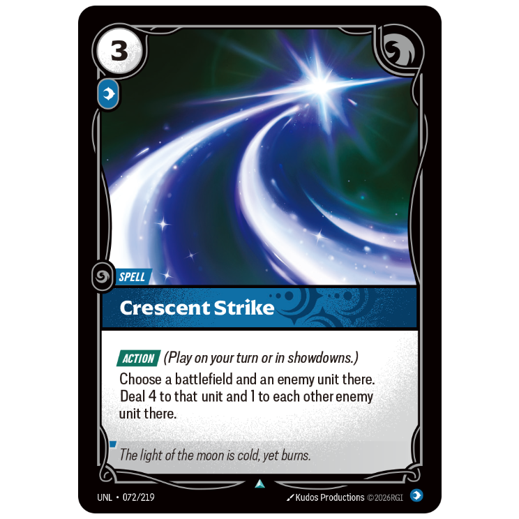 Riftbound TCG - Crescent Strike | Unleashed 072/219