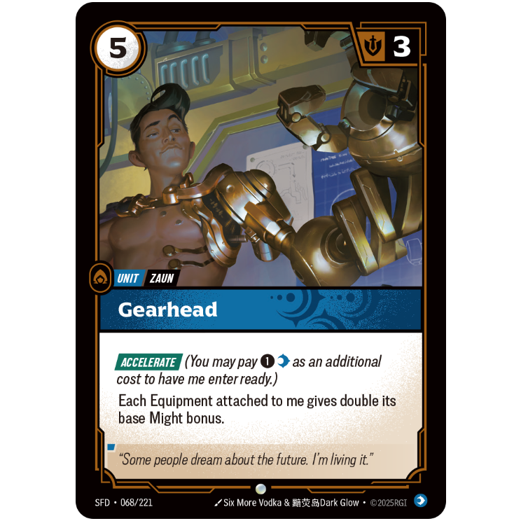 Gearhead - Riftbound Spiritforged #68