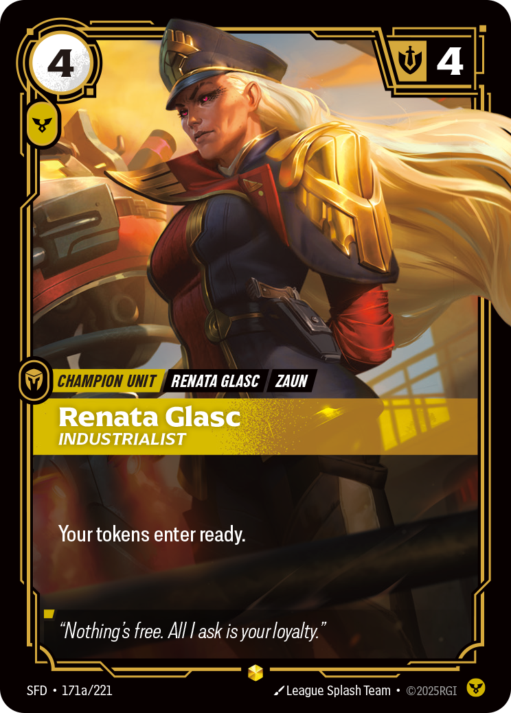 Renata Glasc Industrialist - Riftbound Spiritforged #171a