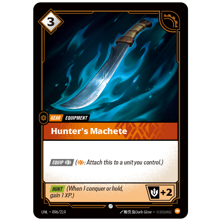 Riftbound TCG - Hunters Machete | Unleashed 096/219