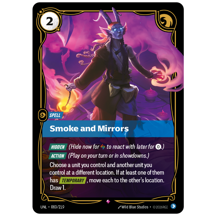 Riftbound TCG - Smoke and Mirrors | Unleashed 083/219