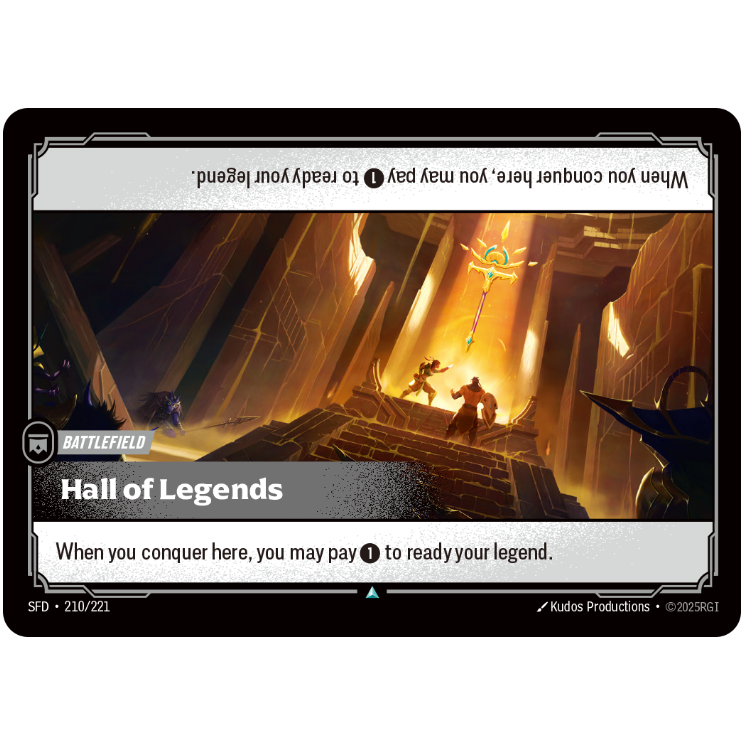 Hall Of Legends - Riftbound Spiritforged #210