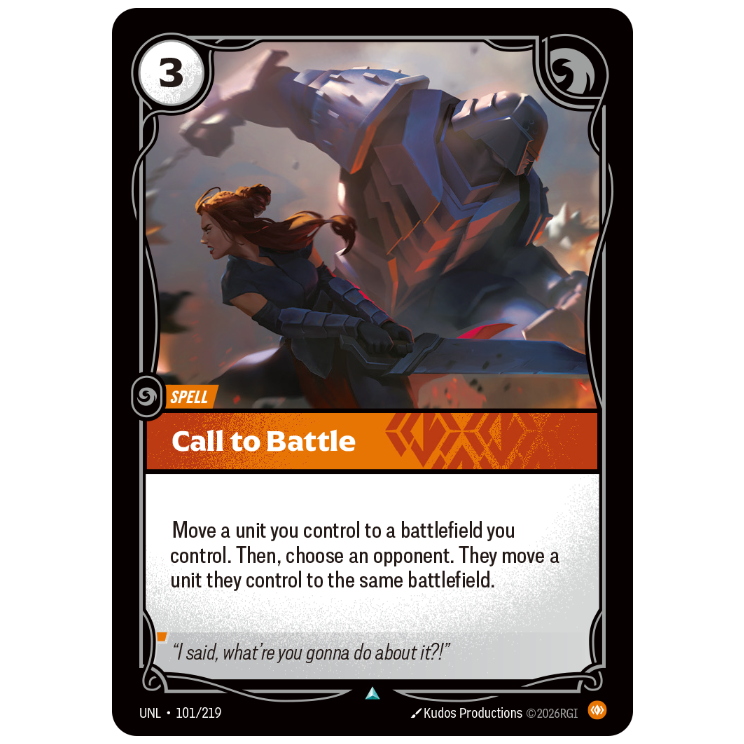 Riftbound TCG - Call to Battle | Unleashed 101/219