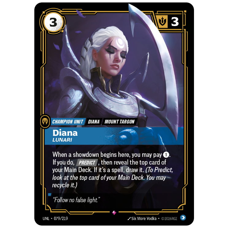 Riftbound TCG - Diana, Lunari | Unleashed 079/219