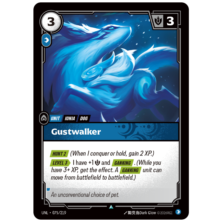 Riftbound TCG - Gustwalker | Unleashed 075/219
