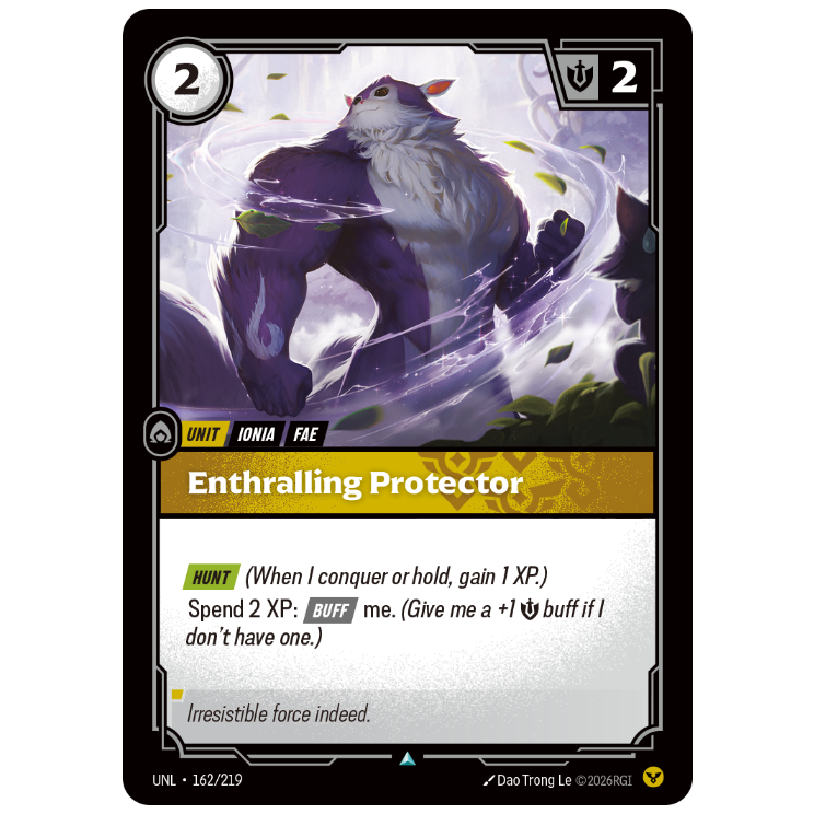 Riftbound TCG - Enthralling Protector | Unleashed 162/219