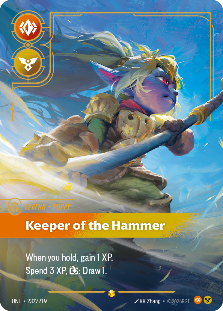 Riftbound TCG - Keeper of the Hammer | Unleashed 237/219