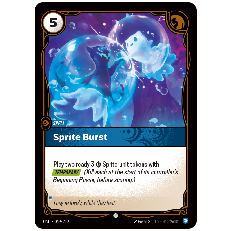 Riftbound TCG - Sprite Burst | Unleashed 069/219