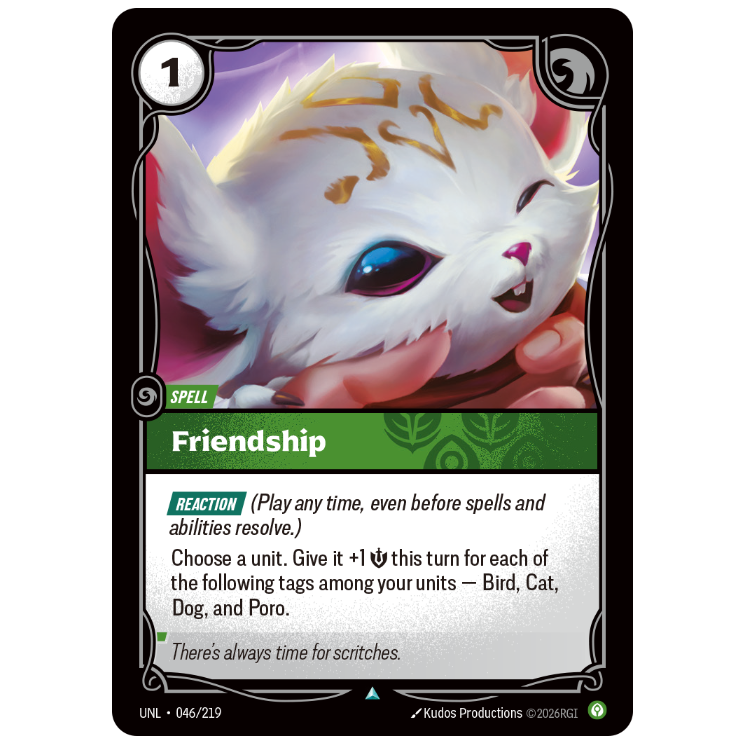 Riftbound TCG - Friendship | Unleashed 046/219