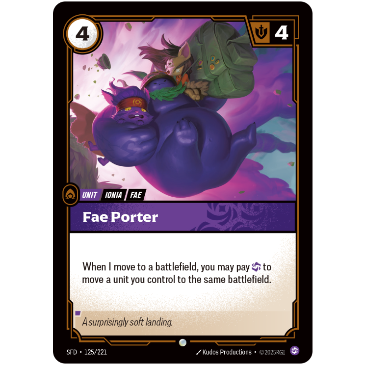 Fae Porter - Riftbound Spiritforged #125
