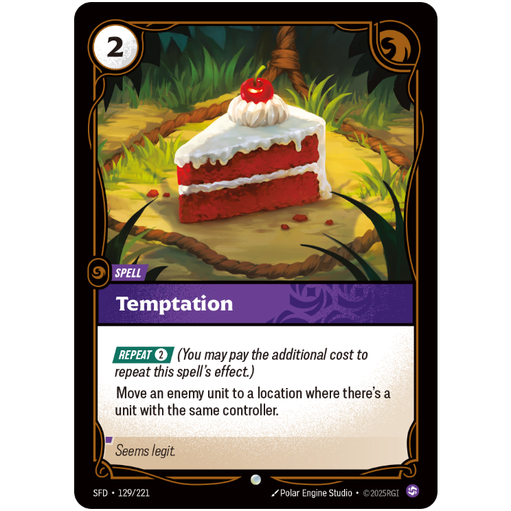 Temptation - Riftbound Spiritforged #129