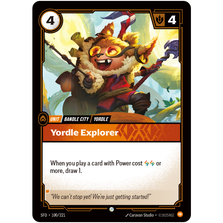Yordle Explorer - Riftbound Spiritforged #100