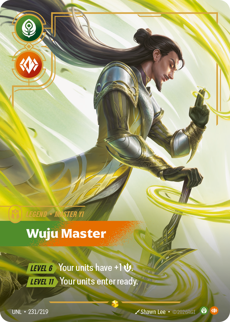 Riftbound TCG - Wuju Master | Unleashed 231/219