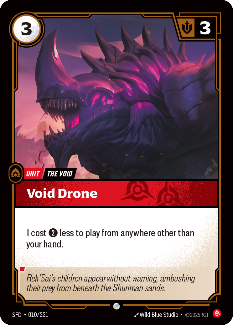 Void Drone - Riftbound Spiritforged #10