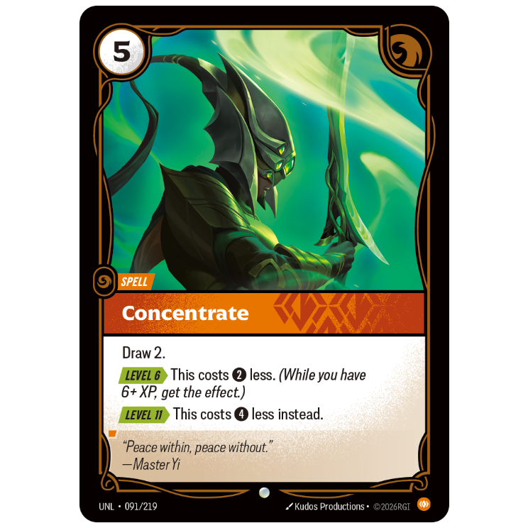 Riftbound TCG - Concentrate | Unleashed 091/219