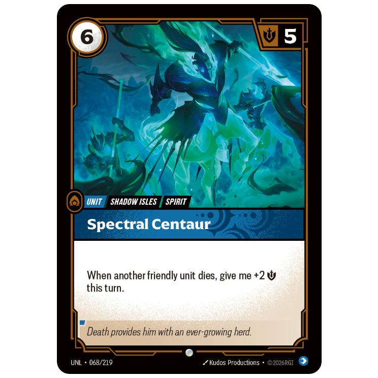 Riftbound TCG - Spectral Centaur | Unleashed 068/219