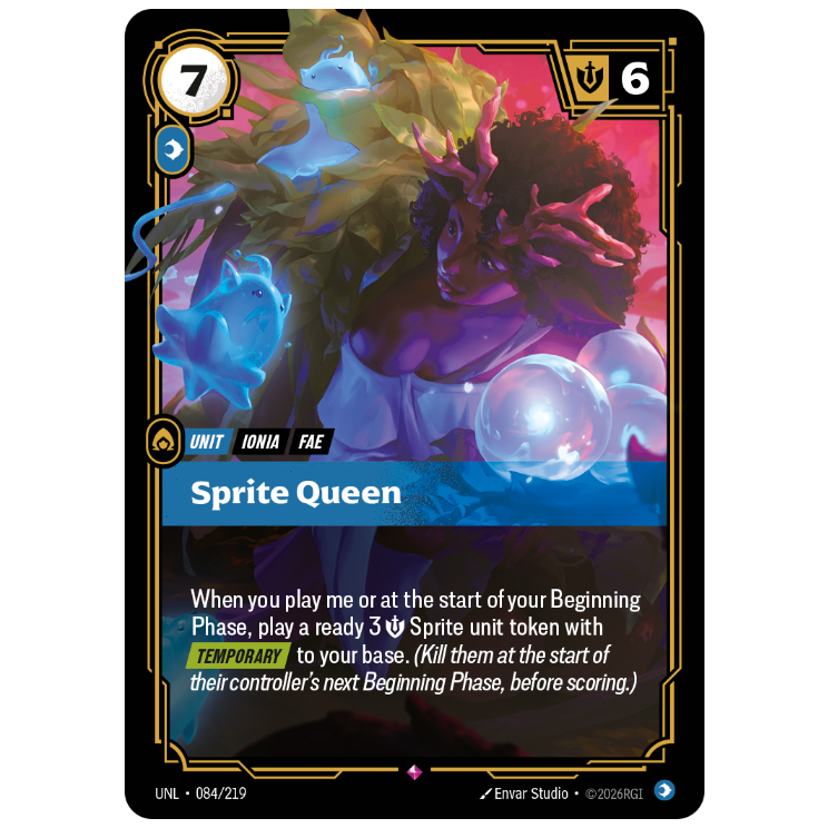 Riftbound TCG - Sprite Queen | Unleashed 084/219