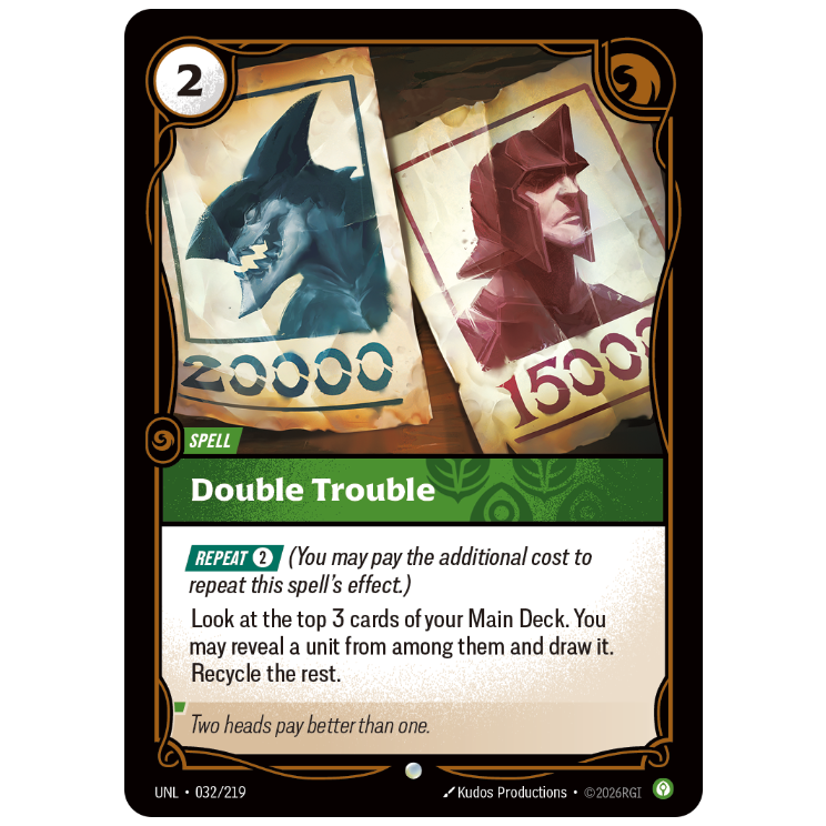 Riftbound TCG - Double Trouble | Unleashed 032/219