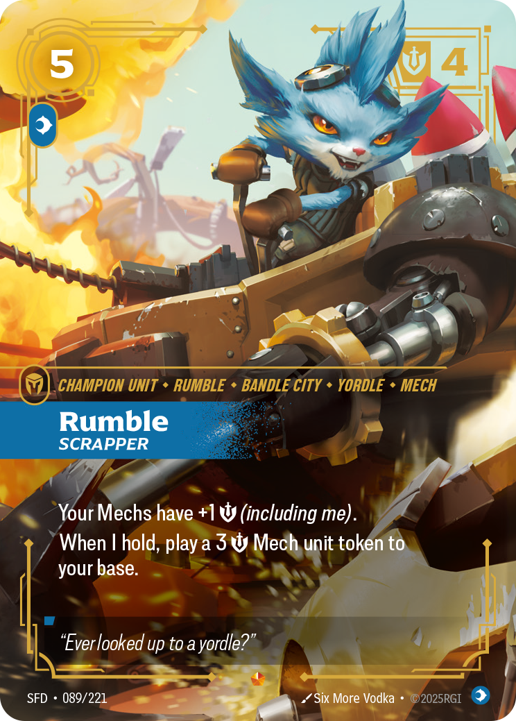 Rumble Scrapper - Riftbound Spiritforged #89
