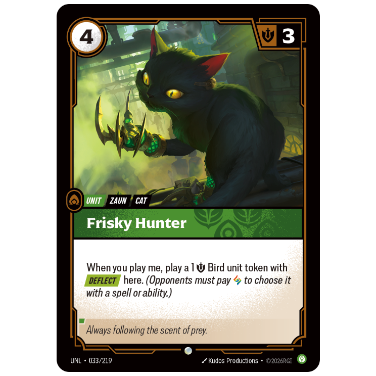 Riftbound TCG - Frisky Hunter | Unleashed 033/219