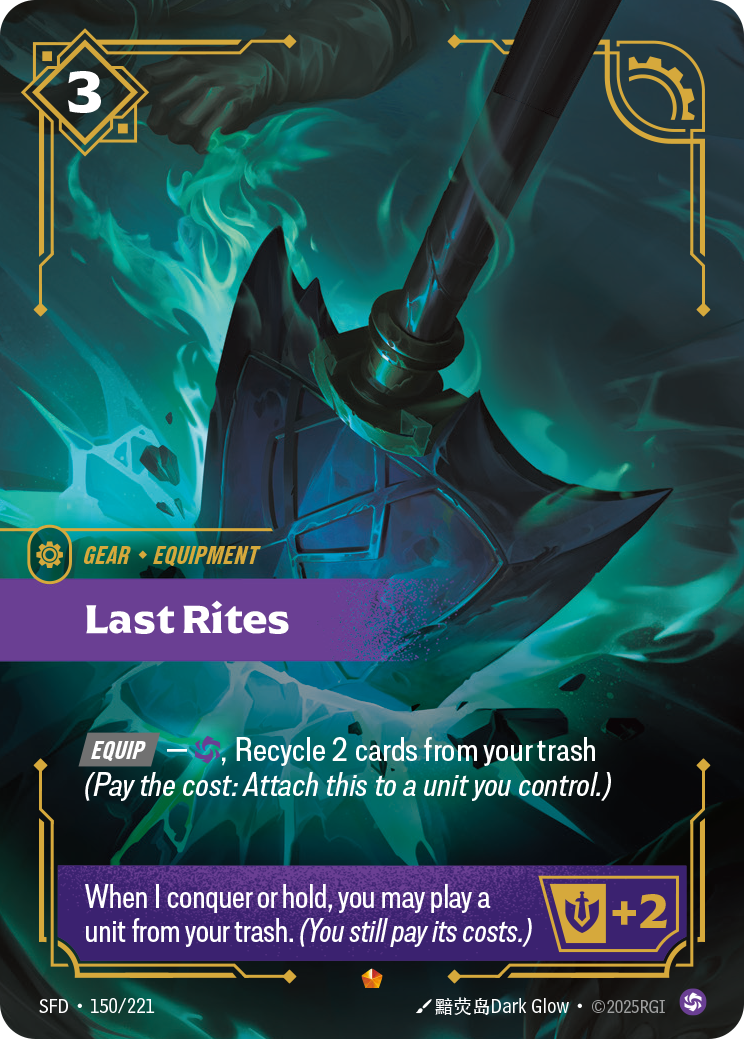 Last Rites - Riftbound Spiritforged #150