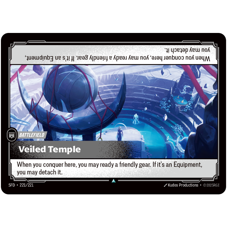 Veiled Temple - Riftbound Spiritforged #221