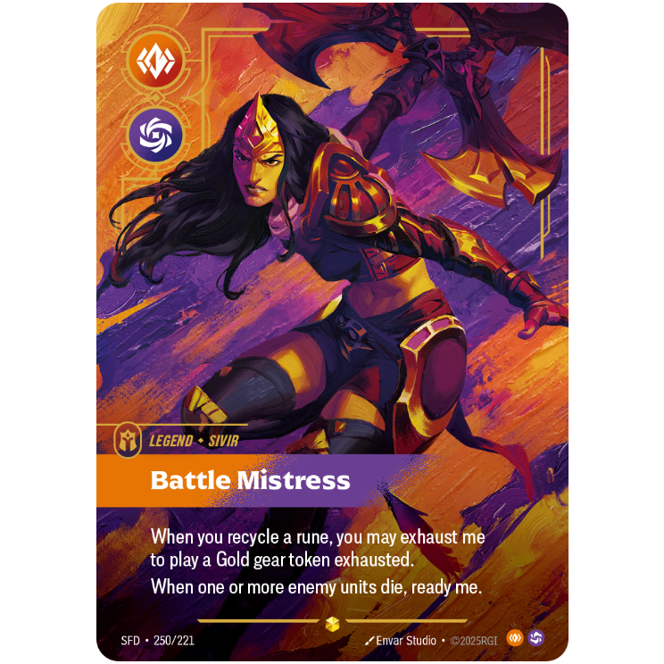 Battle Mistress - Riftbound Spiritforged #250