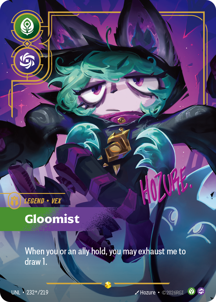 Riftbound TCG - Gloomist | Unleashed 232s/219