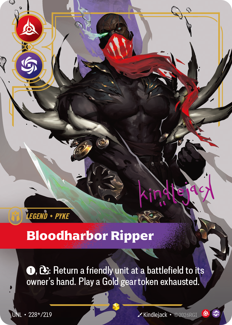 Riftbound TCG - Bloodharbor Ripper | Unleashed 228s/219