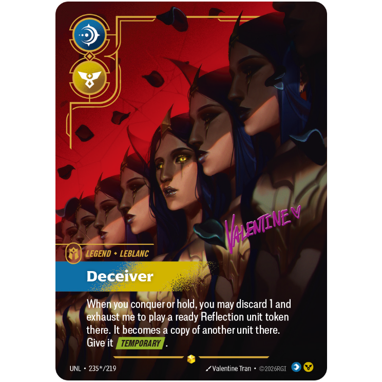 Riftbound TCG - Deceiver | Unleashed 235s/219