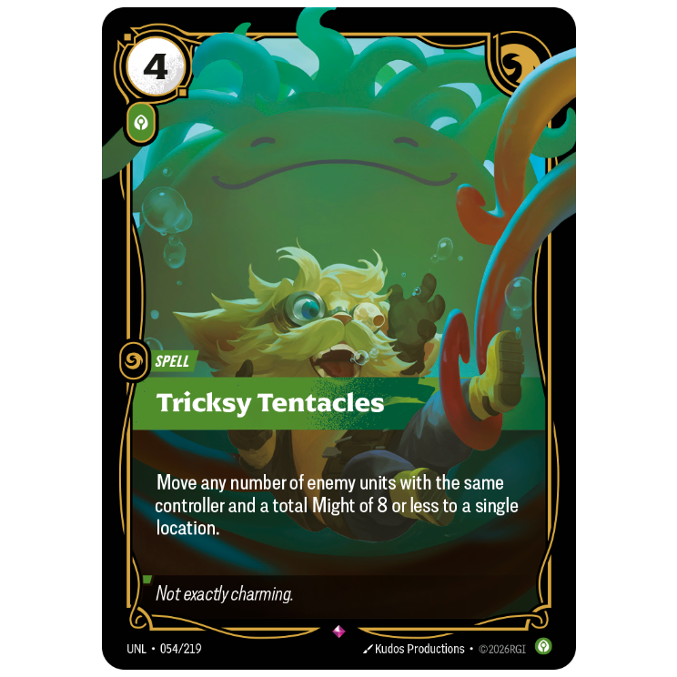 Riftbound TCG - Tricksy Tentacles | Unleashed 054/219