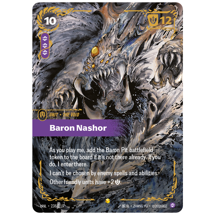 Riftbound TCG - Baron Nashor | Unleashed 238/219