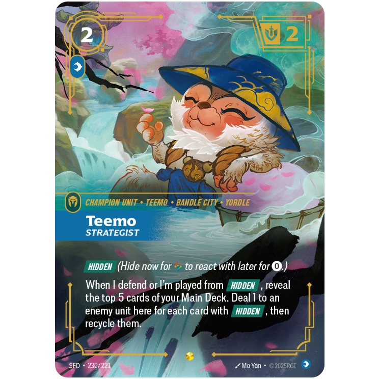 Teemo Strategist - Riftbound Spiritforged #230