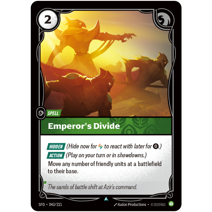 Emperor's Divide - Riftbound Spiritforged #43